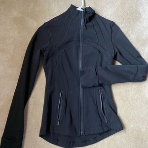 Lululemon black define track jacket